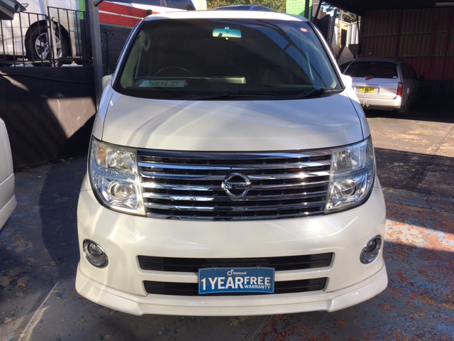 NISSAN ELGRAND(SOLD OUT)  